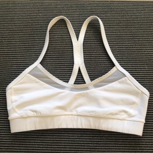 White lululemon athletica bra size 4